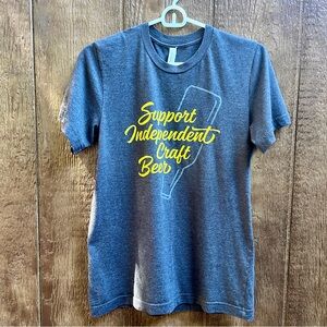 Brewers Association “Support Independent Craft Beer” T-shirt, Size S